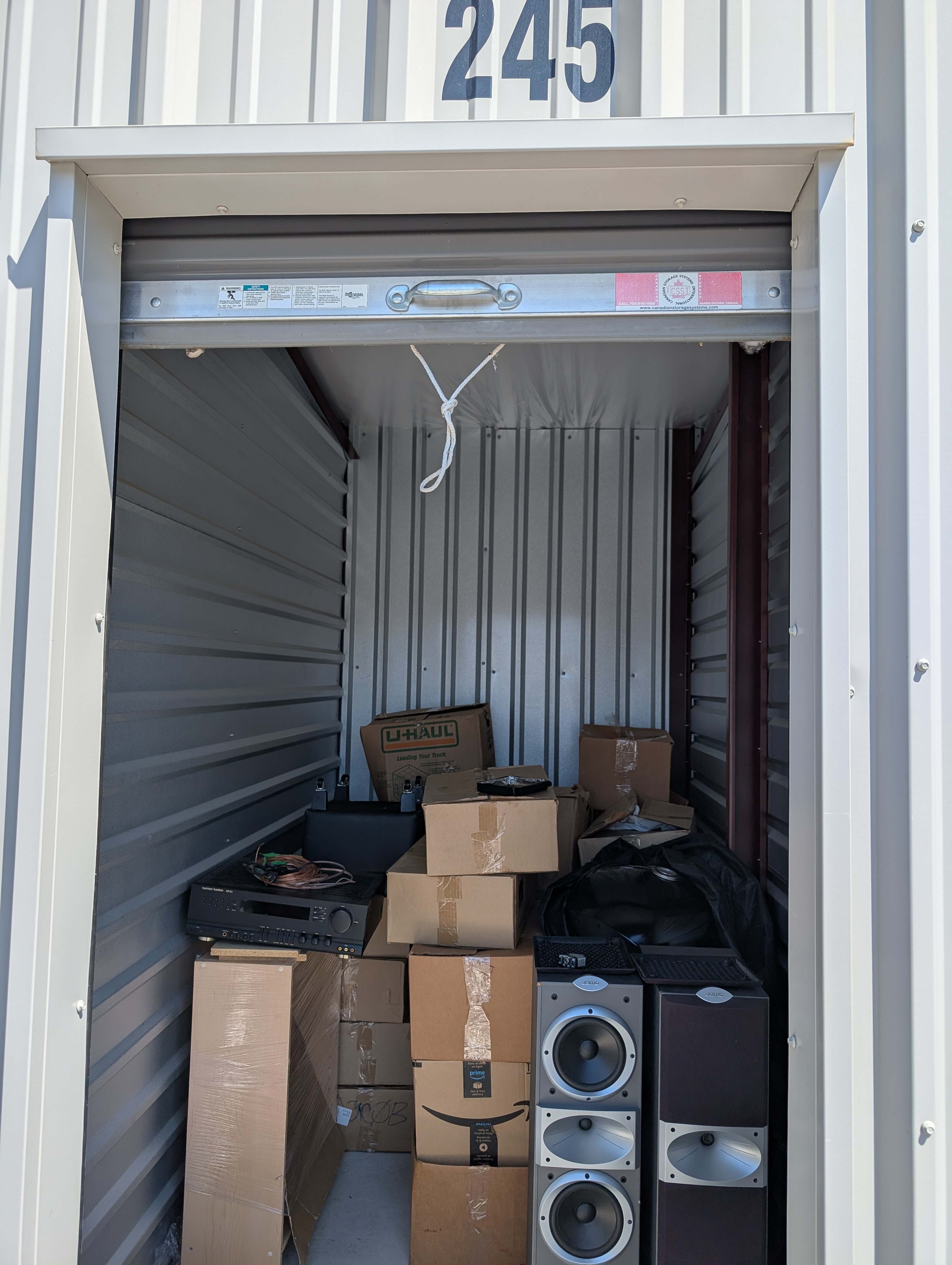 Unit I245 - St. Catharines, Ontario | Abbot Self Storage | BID13