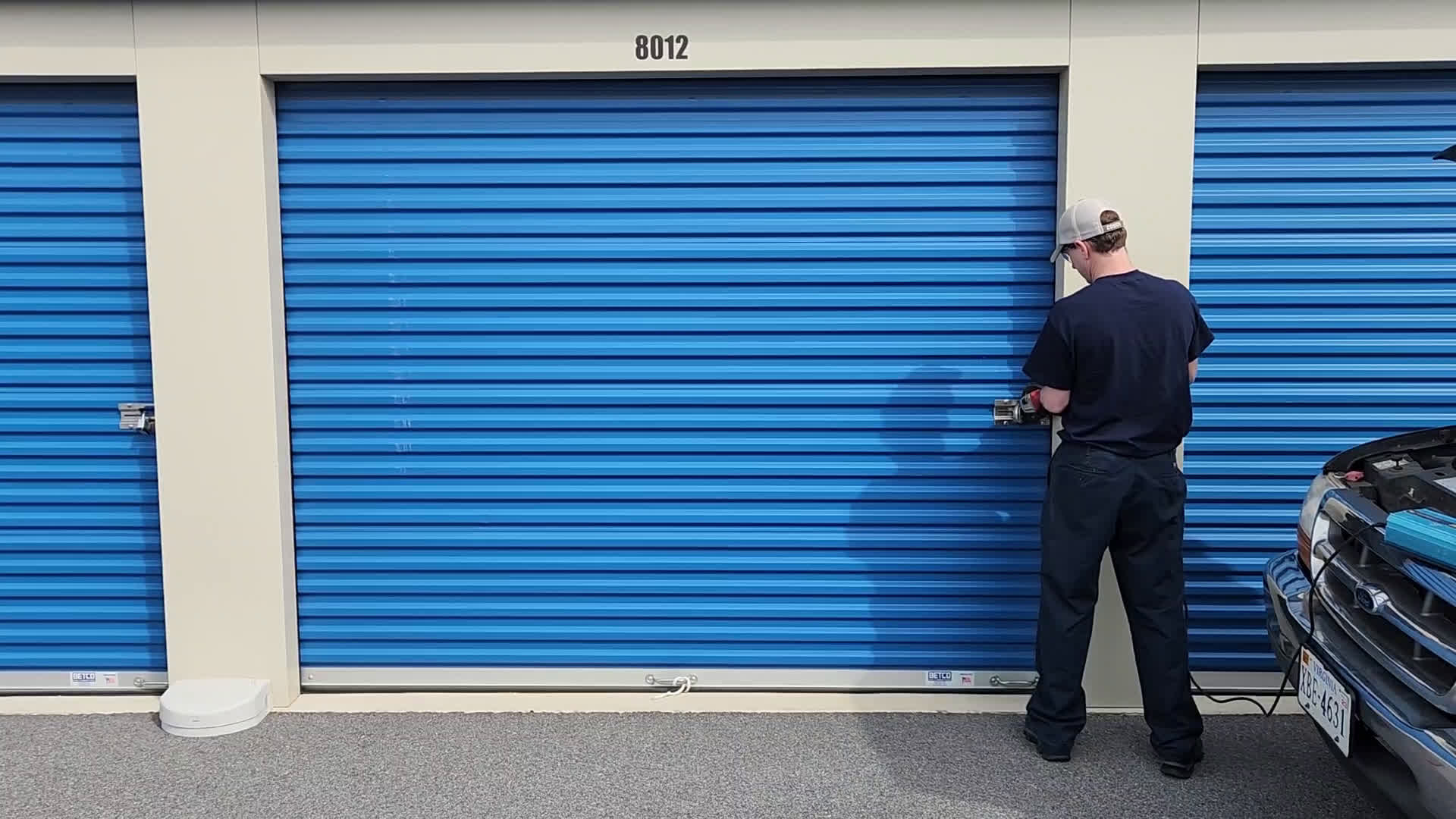 Unit H8012 Martinsburg, West Virginia Safe Store Self Storage BID13