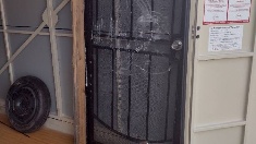 security metal screen door