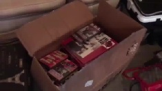 collectors' Barbie dolls in boxes