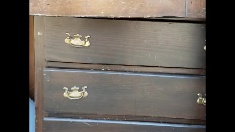 Wood-Queen-Headboard-w/-foot-board-and-railing-Matching-Mirror