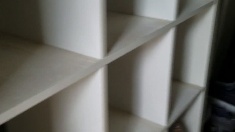 5' shelves w/ 16 cubby holes