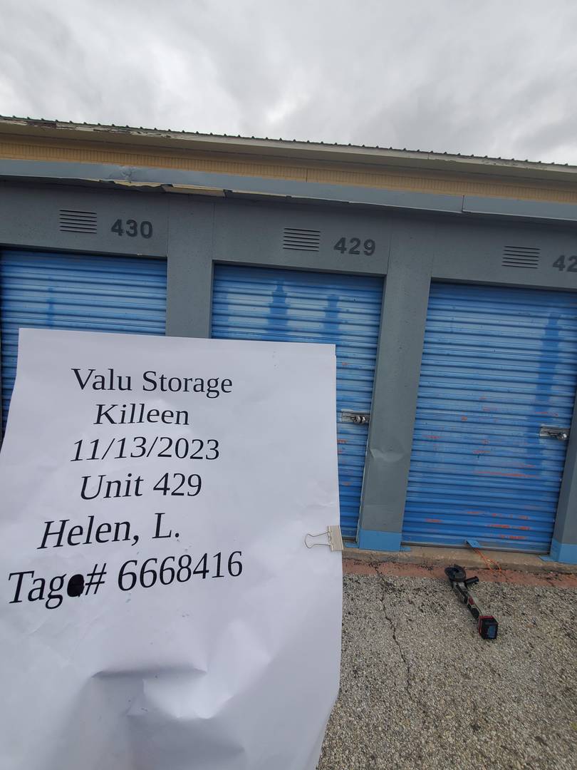 Unit 429 Killeen, Texas Valu Storage Killeen BID13