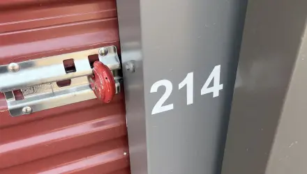 Unit 214, 10x25 unit, Next Door Storage