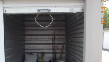 Unit 500, 5x10 unit, Geist Self Storage