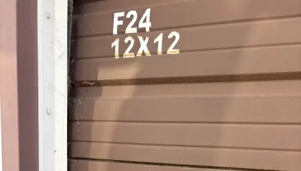 Unit F24, 12x12 unit, Alexandria North Side Storage