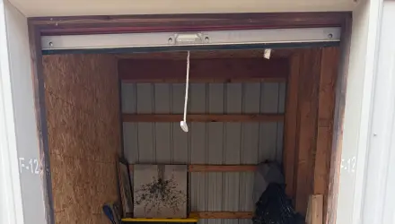 Unit F10, 7x12 unit, Plainwell Self Storage - MI